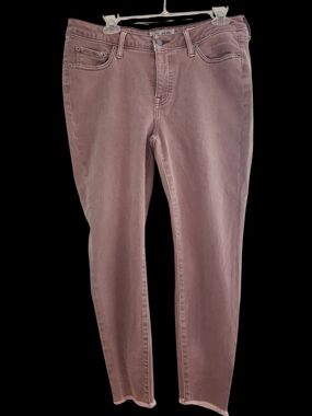 Lucky Brand Peach Lolita Skinny Jeans 14W